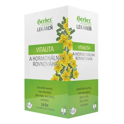 HERBEX lékárna Vitalita a horm.rovnováha n.s.20x3g