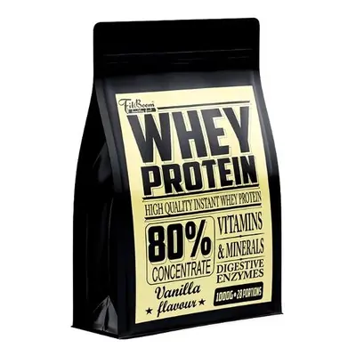 FitBoom Whey Protein 80 % 1000 g vanilka