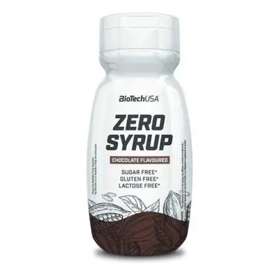 BioTech Zero Syrup 320ml čokoláda