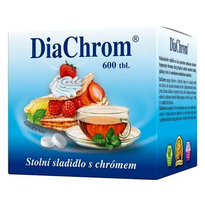 DiaChrom tbl.600 nízkokalorické sladidlo