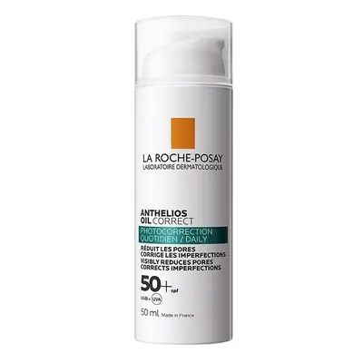 LA ROCHE-POSAY ANTHELIOS Oil Correct SPF50+ fotokorekční denní gel-krém 50 ml