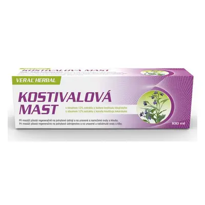 Herbacos Veral HERBAL kostivalová mast 100ml