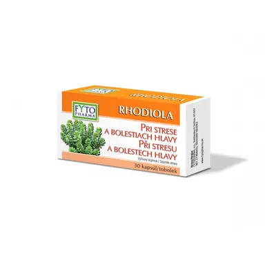 RHODIOLA tobolky při stresu 30ks Fytopharma