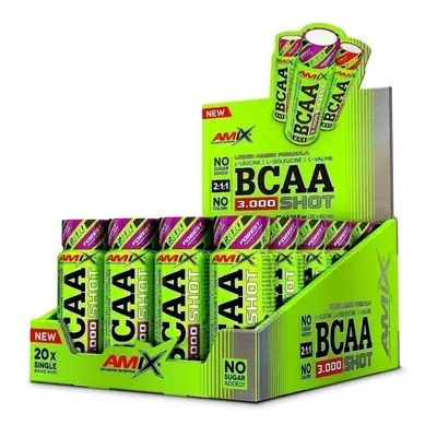 Amix BCAA 3000 Shot 20 x 60 ml lesní ovoce