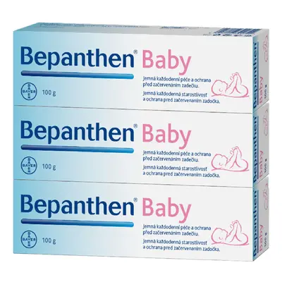 Bepanthen Baby mast 100g - balení 3 ks