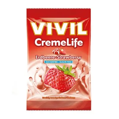 Vivil Creme life jahoda bez cukru 60g