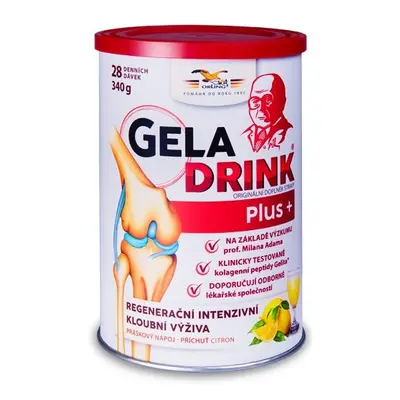 Geladrink Plus+ práškový nápoj citrón 340g