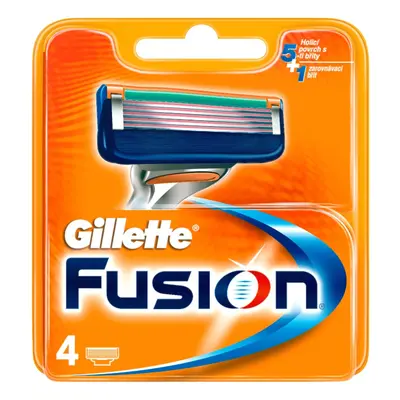 Gillette FUSION náhradní hlavice 4ks