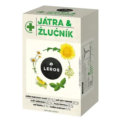 LEROS Játra & žlučník 20x1.5g