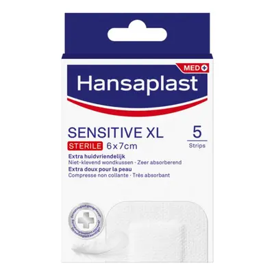 Hansaplast Sensitive náplast sterilní XL 5ks