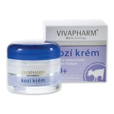 VIVAPHARM kozí krém výživný pleťový 30+ 50ml