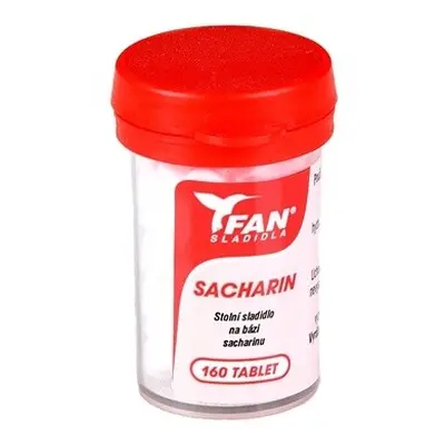 Fan sladidlo Sacharin 10g/160 tablet