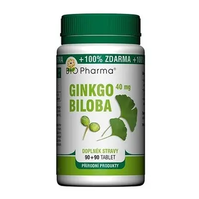 Ginkgo Biloba extrakt 40mg tbl.90+90 BIO-Pharma