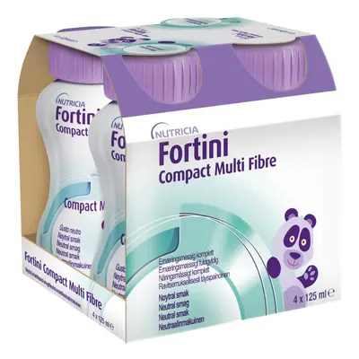 FORTINI COMPACT MULTI FIBRE NEUTRAL POR SOL 4X125ML