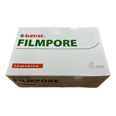 FILMPORE fix.náplast z transpar.fólie 6x5cmx9.15m