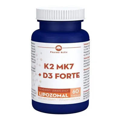 LIPOZOMAL K2 MK7+D3 forte tob.60