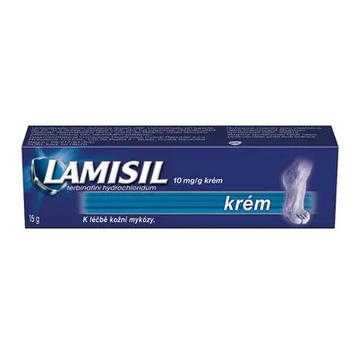 Lamisil krém 10mg/g při léčbě kožní plísně 15G