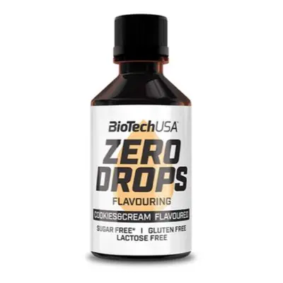 BioTech Zero Drops 50 ml cookies cream