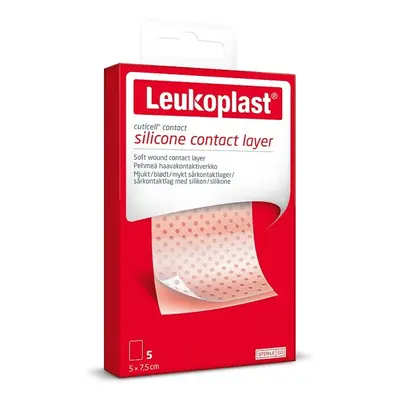 Leukoplast Cuticell Cont.5x7.5cm 5ks tran.sil.mř.