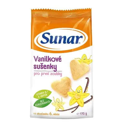 Sunar vanilkové sušenky pro děti 175 g