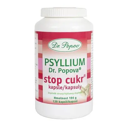 Dr.Popov Psyllium Stopcukr cps.120