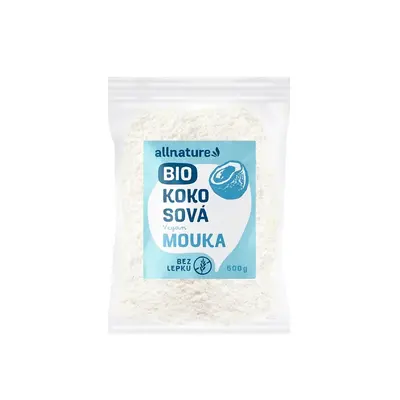 Allnature Kokosová mouka BIO 500g