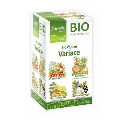 Apotheke BIO Čajové variace 20 nálevových sáčků