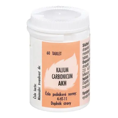 AKH Kalium carbonicum 60 tablet