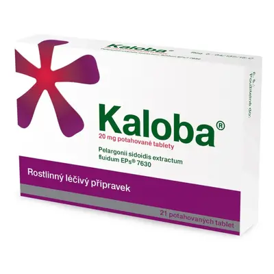 KALOBA 20 MG POTAHOVANÉ TABLETY TBL FLM 21