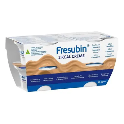 FRESUBIN 2 KCAL CREME PŘÍCHUŤ CAPPUCCINO POR SOL 4X125G