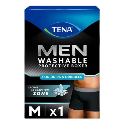 TENA Men Washable Boxers M černé inkontinenční boxerky 1ks