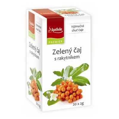 Apotheke Zelený čaj s rakytníkem 20x2g