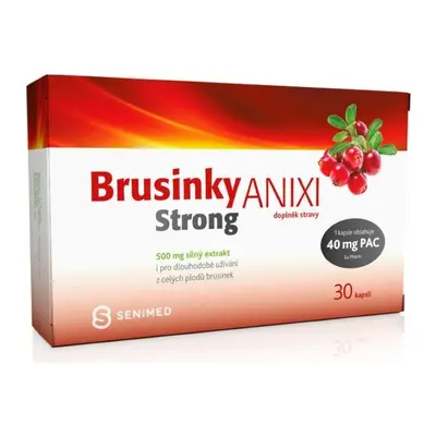 Brusinky ANIXI Strong 500mg 30 kapslí