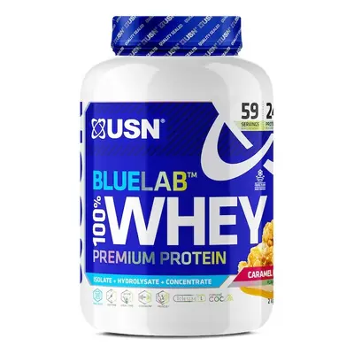 USN BlueLab 100% Whey Protein Premium 2000g karamel popcorn