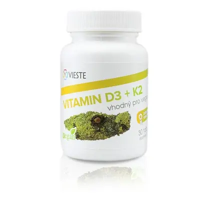 Vieste Vitamin D3+K2 tbl.30