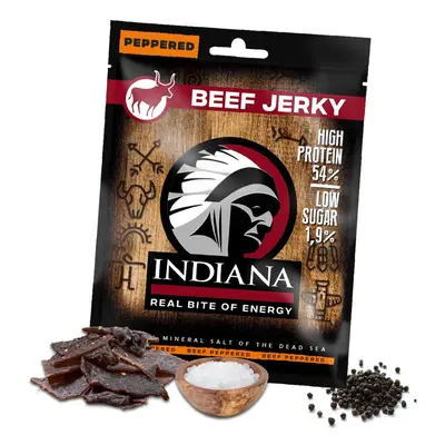 Indiana Jerky Hovězí Peppered 25 g