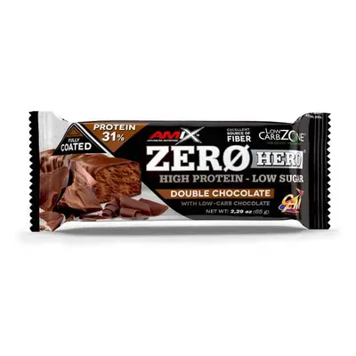 Amix Zero Hero 31% Protein Bar 65 g double chocolate