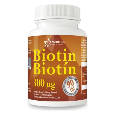 Biotin 300mcg tbl.90