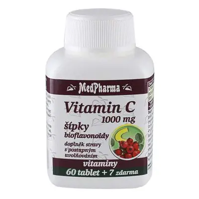 MedPharma Vitamín C 1000mg s šípky 67 tablet s postupným uvolňováním