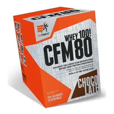 Extrifit CFM Instant Whey 80 20 x 30g chocolate