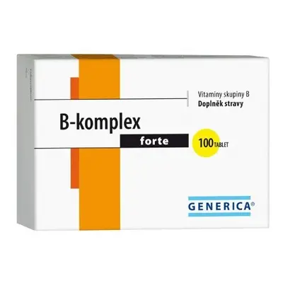 B-komplex forte Generica tbl.100