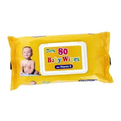 Baby Wipes Dětské vlhčené ubrousky s vitaminem E 80ks