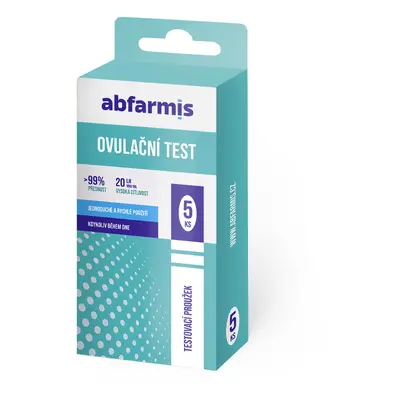 Abfarmis Ovulační test 20mIU/ml 5ks