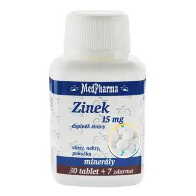 MedPharma Zinek 15mg tbl.37