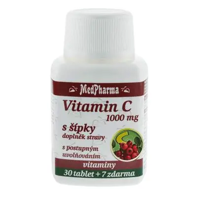 MedPharma Vitamín C 1000mg s šípky tbl.37 prod.úč.