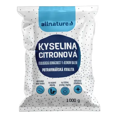 Allnature Kyselina citronová 1000g