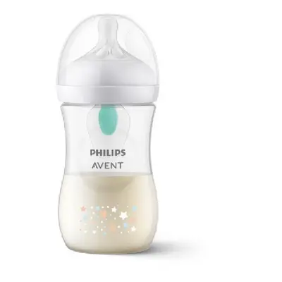 Philips AVENT Láhev Natural Response s ventilem AirFree 260ml 1m+ medvěd