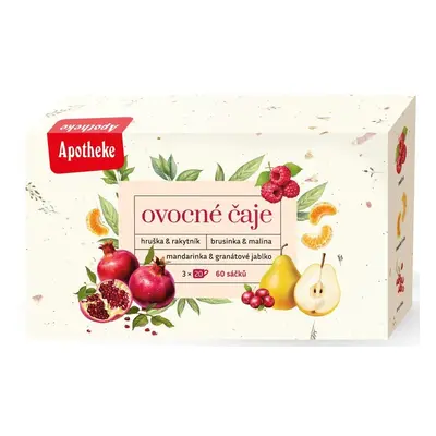 Apotheke Ovocné čaje mix 60 sáčků