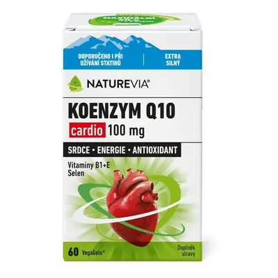 NatureVia Koenzym Q10 Cardio 100mg cps.60