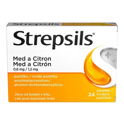 STREPSILS MED A CITRON 0,6MG/1,2MG PAS 24